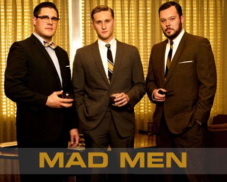 mad men three guys